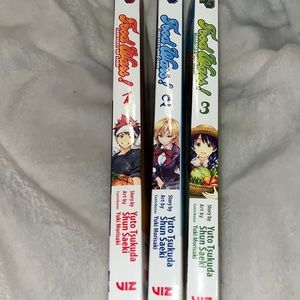 Volumes 1-3 Food Wars Manga